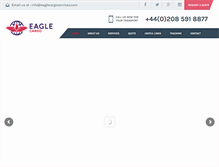 Tablet Screenshot of eaglecargoservices.com